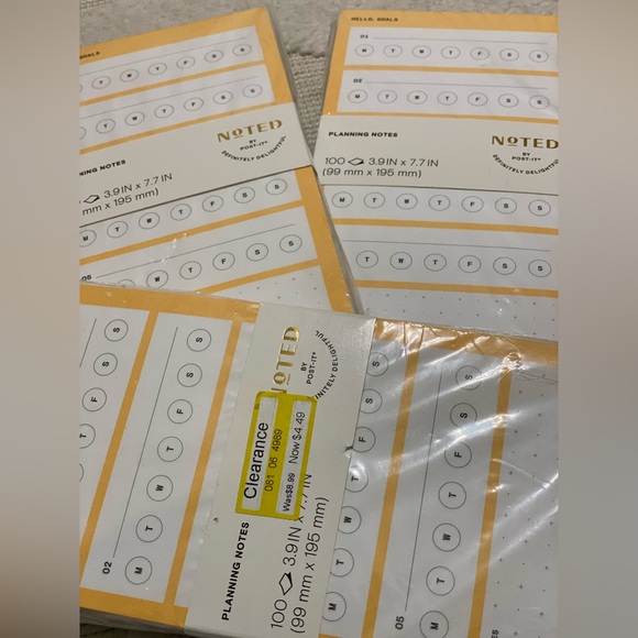 💋NOTED by POST-IT Pack of 3 - Picture 3 of 6